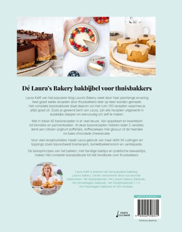 Laura Kieft; Laura's Bakery Het complete Basisbakboek