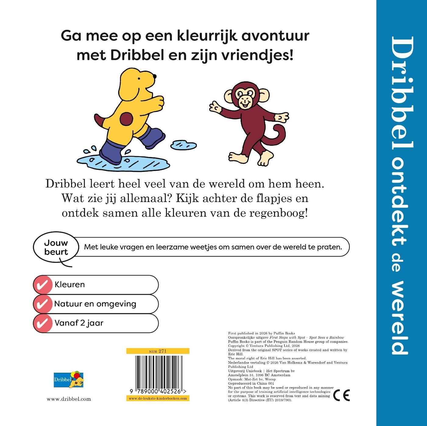 Eric Hill; Dribbel leert de kleuren