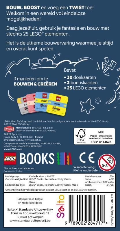 Lego Recreate Activity Cards: Magie