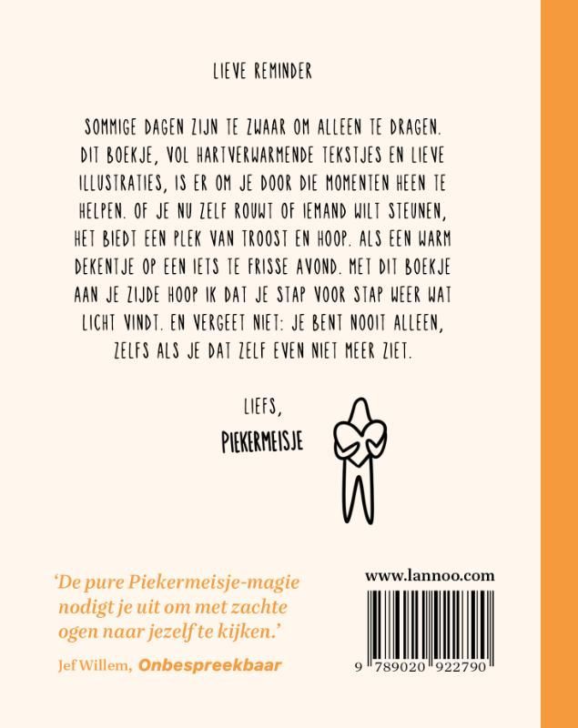 Piekermeisje; Een boek als een warm dekentje