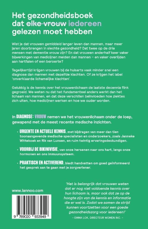 WOMEN Inc.; Diagnose: vrouw