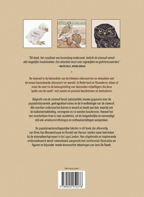 Dries van Nieuwenhuyse; Biografie van de steenuil