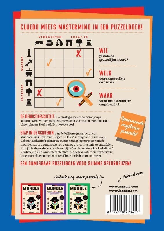 G.T. Karber; Murdle - De school der mysteries