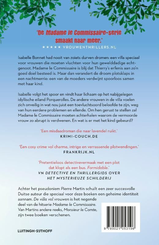 Pierre Martin; Madame le Commissaire en de villa vol vrouwen