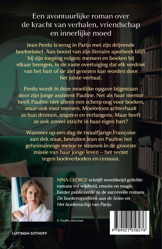 Nina George; De verhalenfluisteraar van Parijs