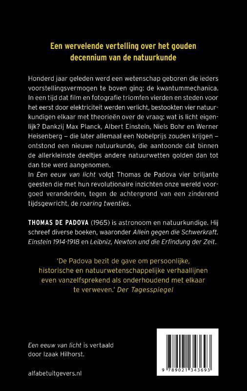 Thomas de Padova; Een eeuw van licht