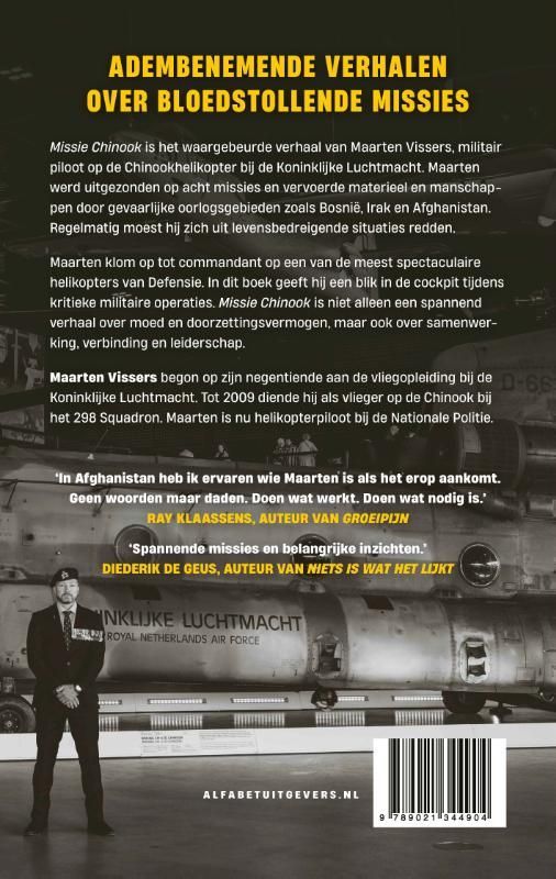Maarten Vissers; Missie Chinook