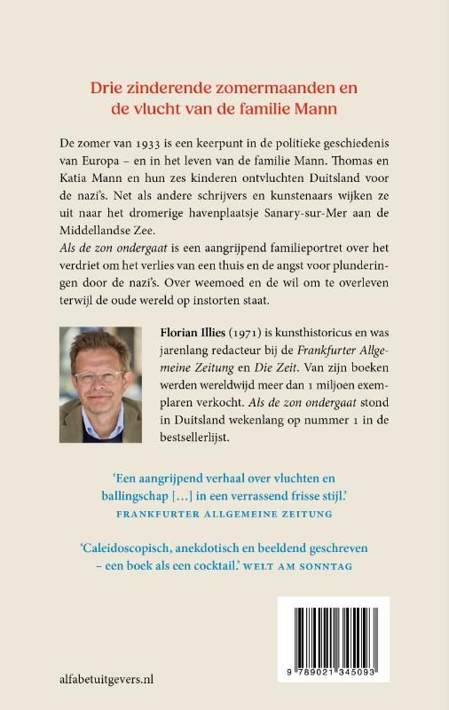 Florian Illies; Als de zon ondergaat