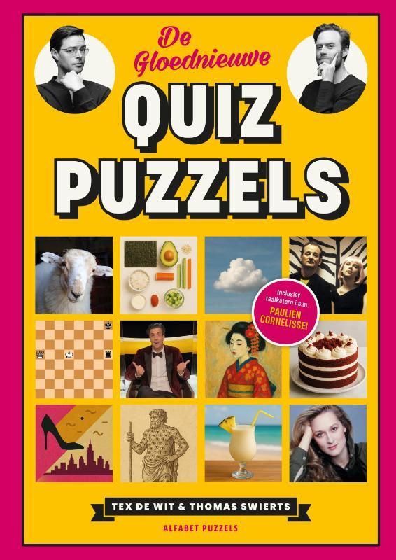 Tex de Wit; De gloednieuwe QuizPuzzels