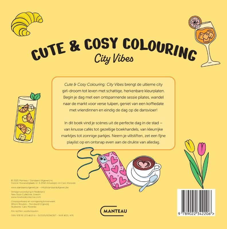 Caro Marando; Cute & Cosy colouring. City vibes