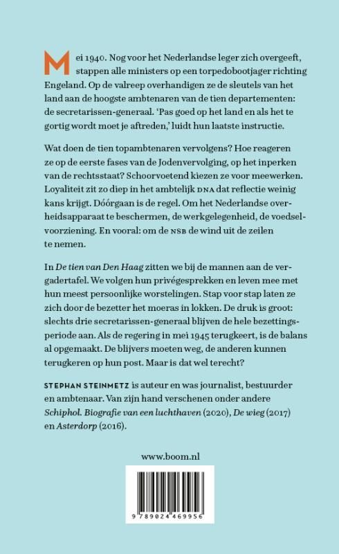 Stephan Steinmetz; De tien van Den Haag