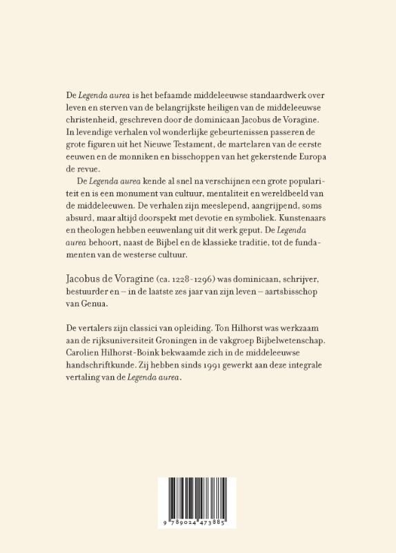 Jacobus de Voragine; Legenda aureaa