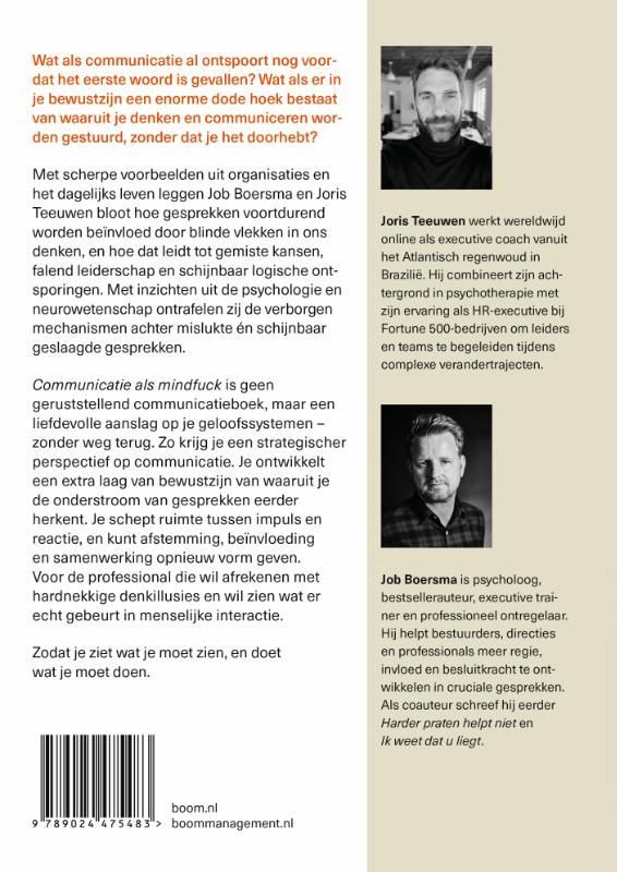 Job Boersma; Communicatie als mindfuck