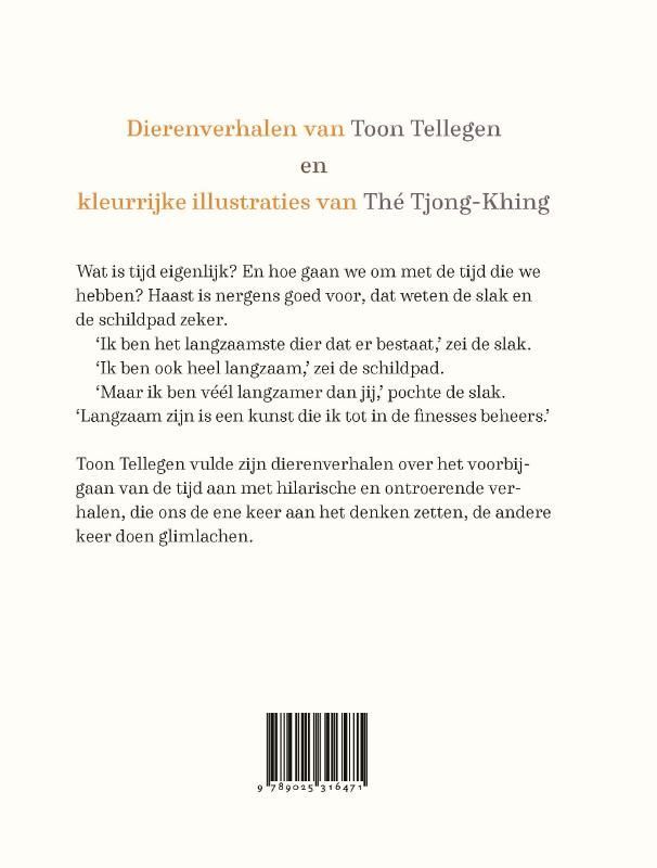 Toon Tellegen; Langzaam, maar zeker