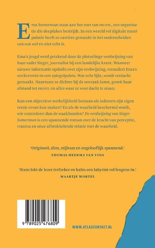 Jori Stam; De verdwijning  van Sieger Somerman