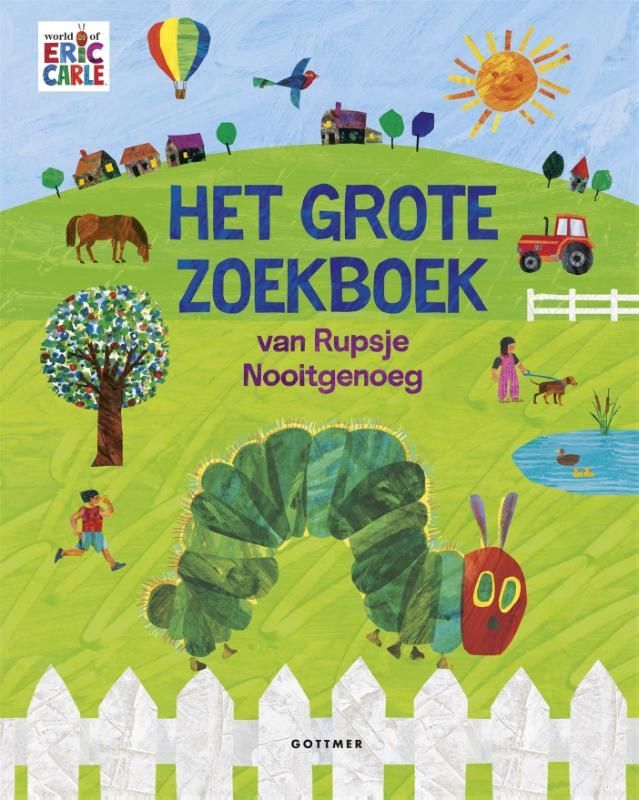 Eric Carle; Het grote zoekboek van Rupsje Nooitgenoeg
