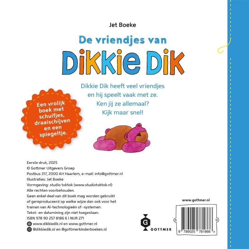 Jet Boeke; De vriendjes van Dikkie Dik