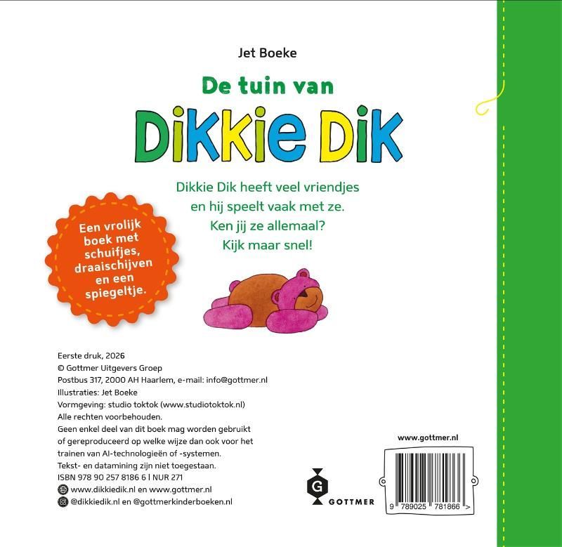Jet Boeke; De tuin van Dikkie Dik
