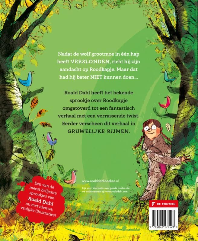Roald Dahl; Roodkapje en de wolf