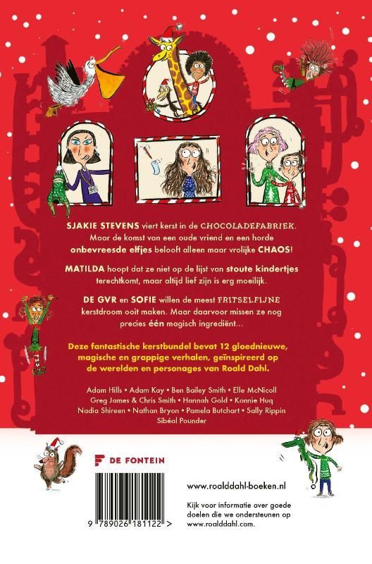 Roald Dahl; Sjakie en de kerstfabriek en andere verhalen