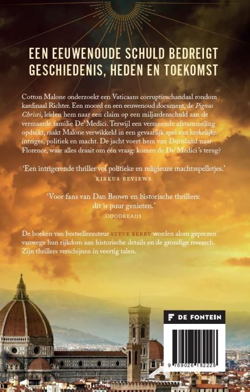 Steve Berry; Het geheim van De Medici