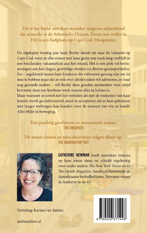 Catherine Newman; Sandwich