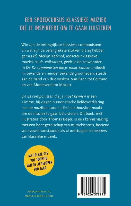 Merlijn Kerkhof; De 82 componisten die je moet kennen