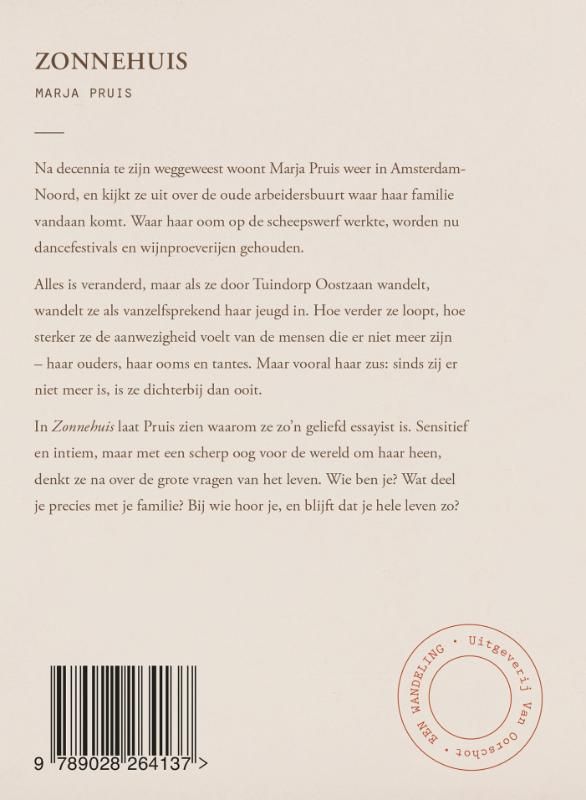 Marja Pruis; Zonnehuis
