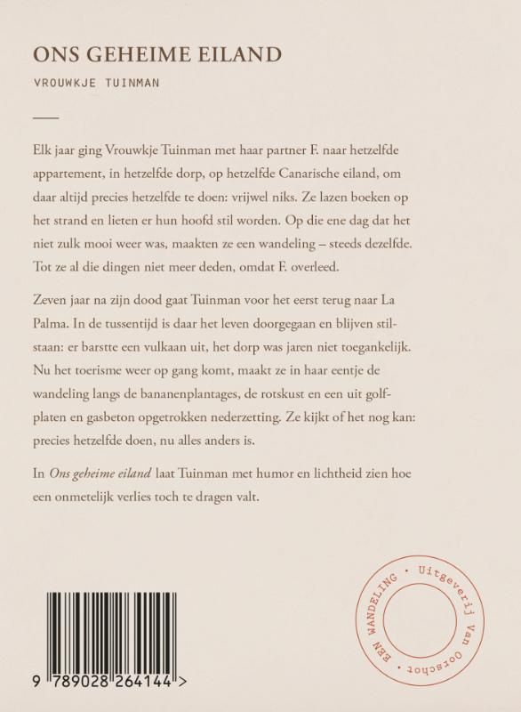 Vrouwkje Tuinman; Ons geheime eiland