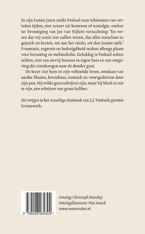 J.J. Voskuil; Het zwijgen