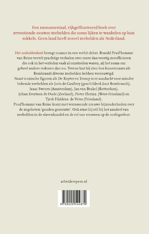 Ronald Prud'homme van Reine; Het zeeheldenboek