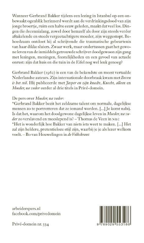 Gerbrand Bakker; Aan mij heb je niks