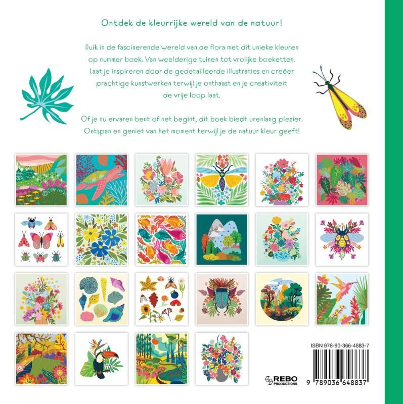 Eefje Halters; Palet van de natuur - Kleuren op nummer