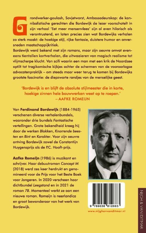 F. Bordewijk; Eet meer mensenvlees