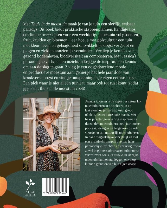 Jessica Koomen; Thuis in de moestuin