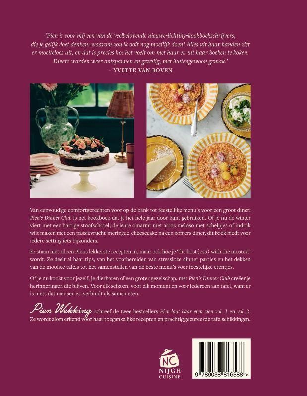 Pien Wekking; Pien's Dinner Club