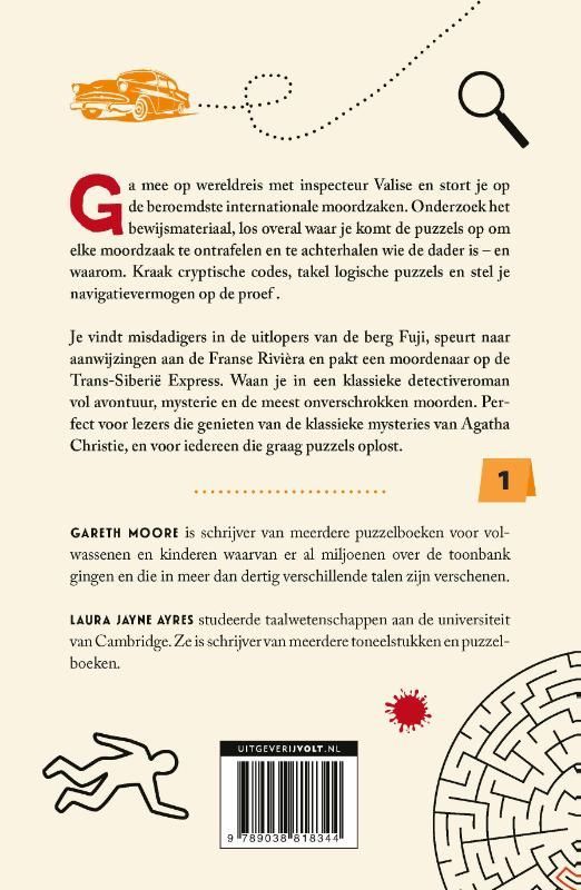 Gareth Moore; Reis om de wereld in 80 moorden puzzelboek