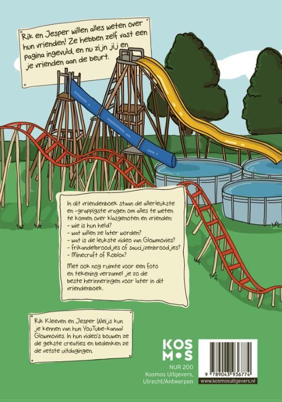 Rik Kleeven; Rik en Jesper vriendenboek