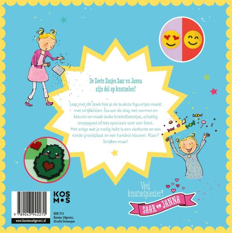 Hanneke de Zoete; Knutselen met de Zoete Zusjes - strijkkralen