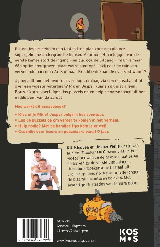 Rik Kleeven; Rik en Jesper escapeboek