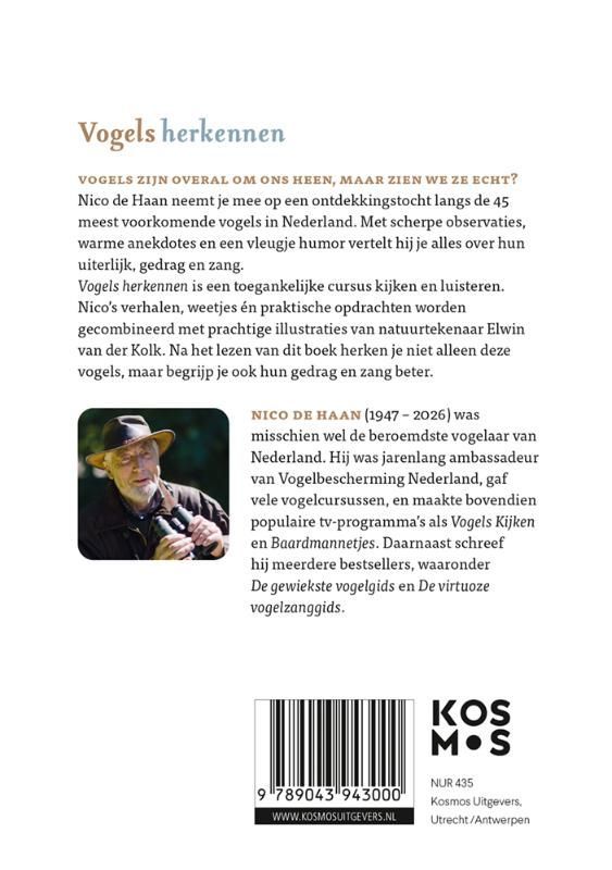 Nico de Haan; Vogels herkennen