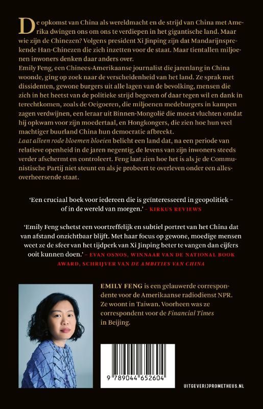 Emiliy Feng; Laat alleen rode bloemen bloeien