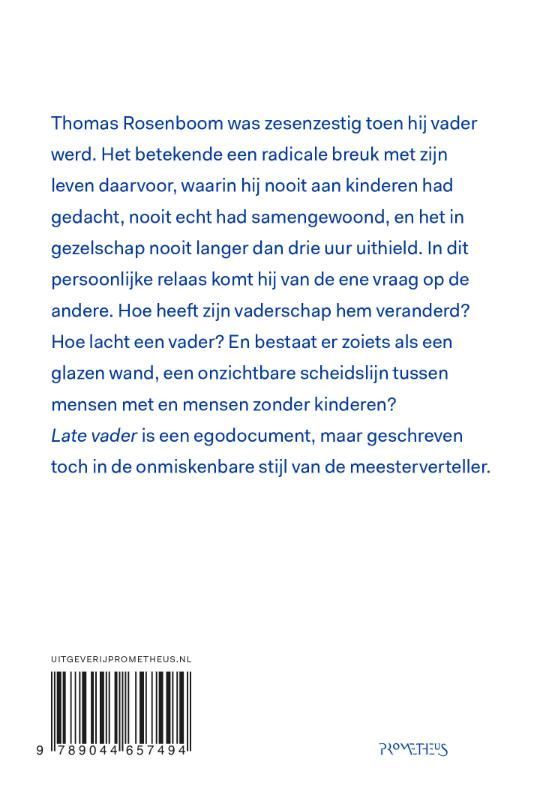 Thomas Rosenboom; Late vader