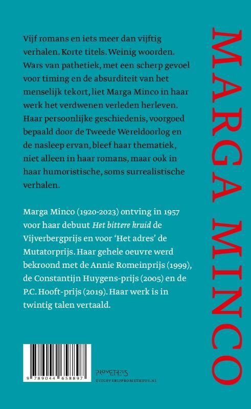 Marga Minco; Verzameld werk