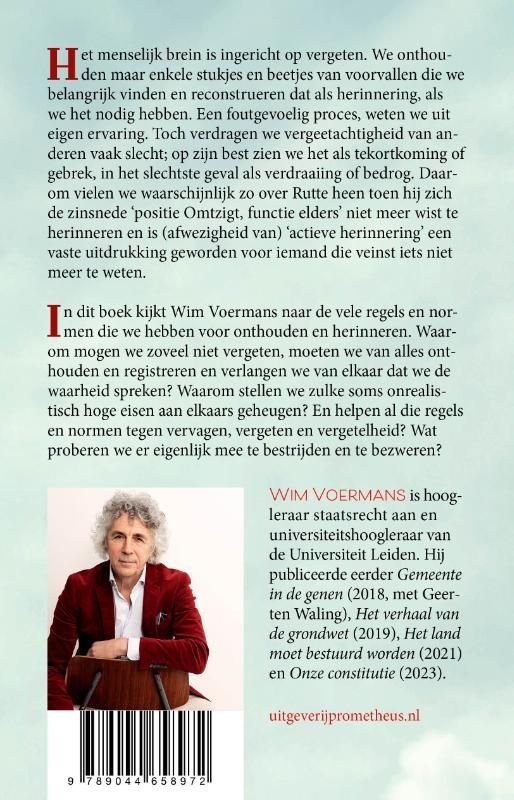 Willem Voermans; Actieve herinnering
