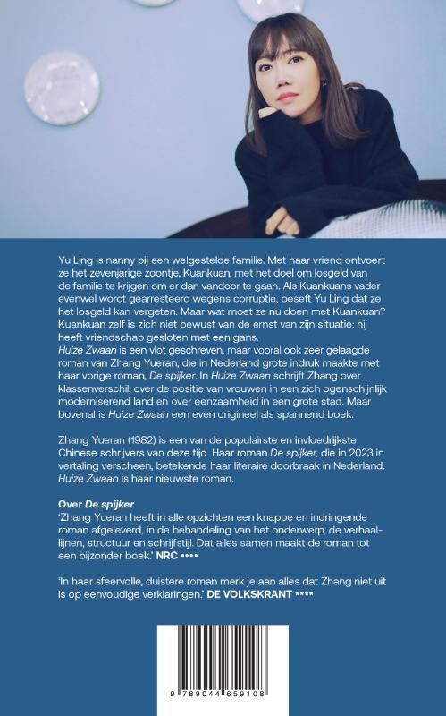 Zhang Yueran; Huize Zwaan