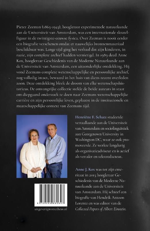 Anne J. Kox; Pieter Zeeman