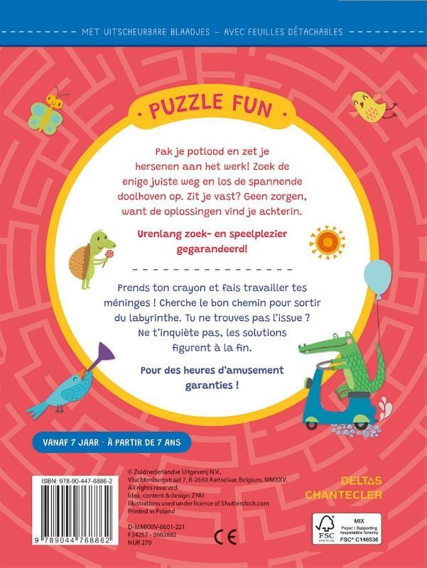 Puzzle Fun - Doolhoven / Puzzle Fun - Labyrinthes