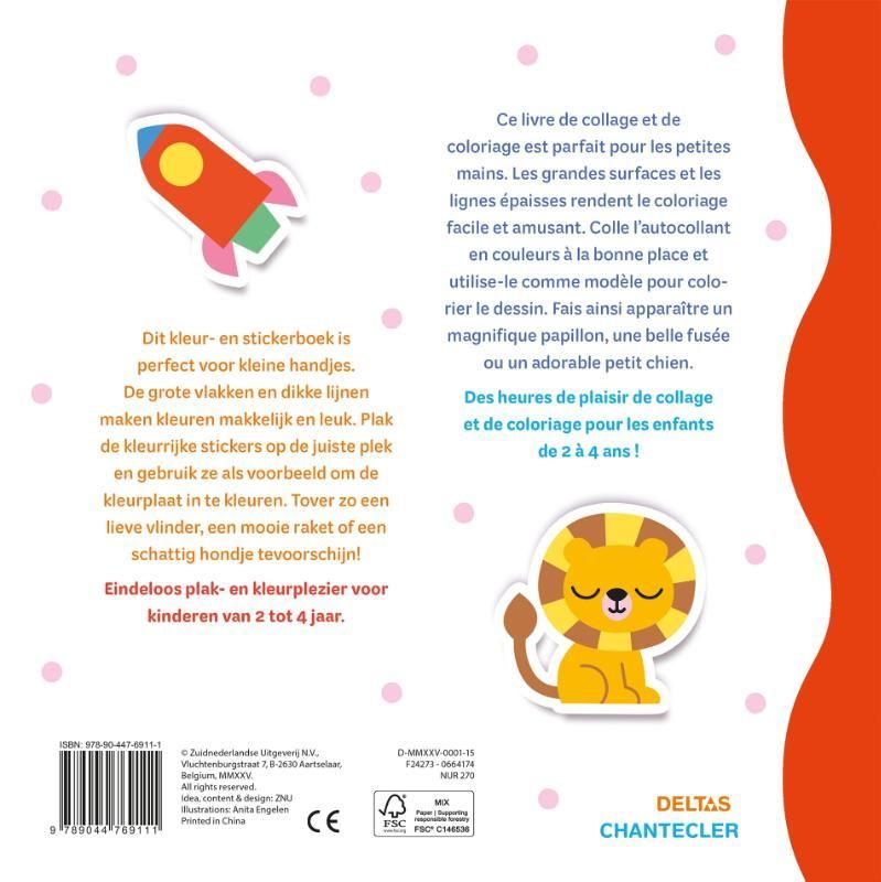 ZNU; Happy Sticker Color/ 2-4 jaar