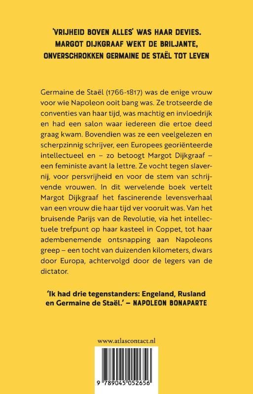 Margot Dijkgraaf; Germaine de Staël